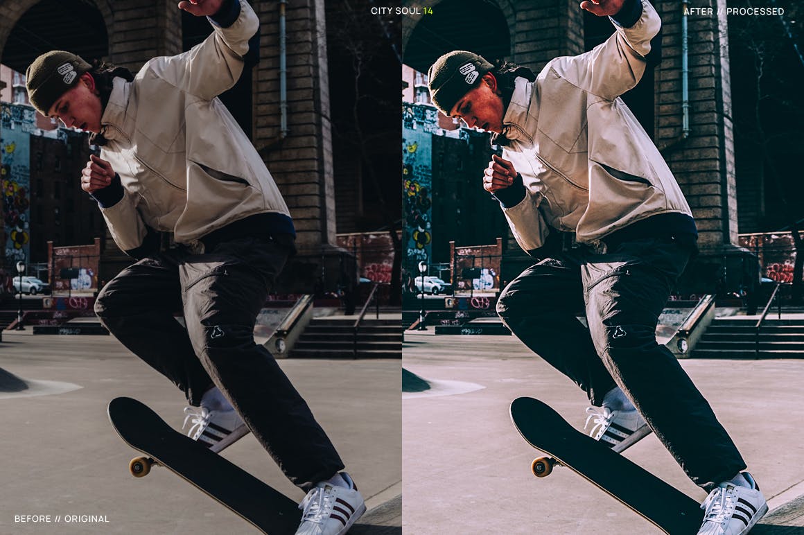 14个现代时尚亮色效果照片处理LR预设 14 City Soul Lightroom Presets + Mobile插图(14)