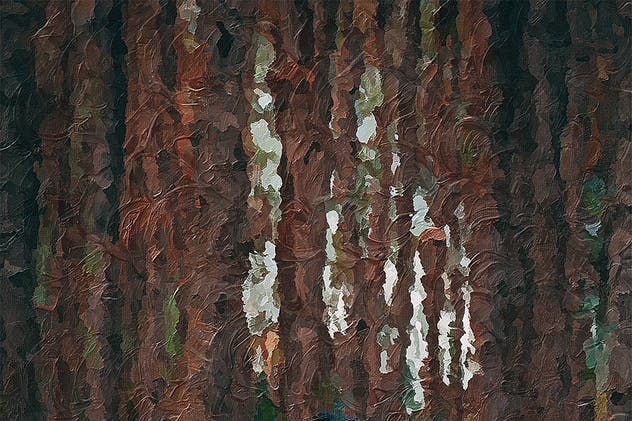 一键生成大师级逼真油画作品效果PS动作 Palette Knife Photoshop Action插图(12)