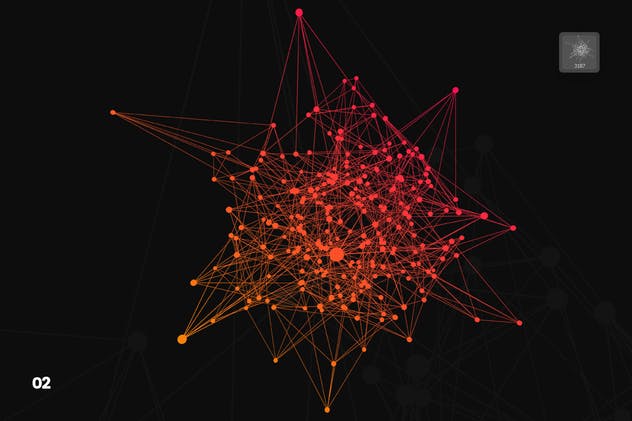 抽象几何图形PS笔刷 Geometrical Confusion Photoshop Brushes插图(2)