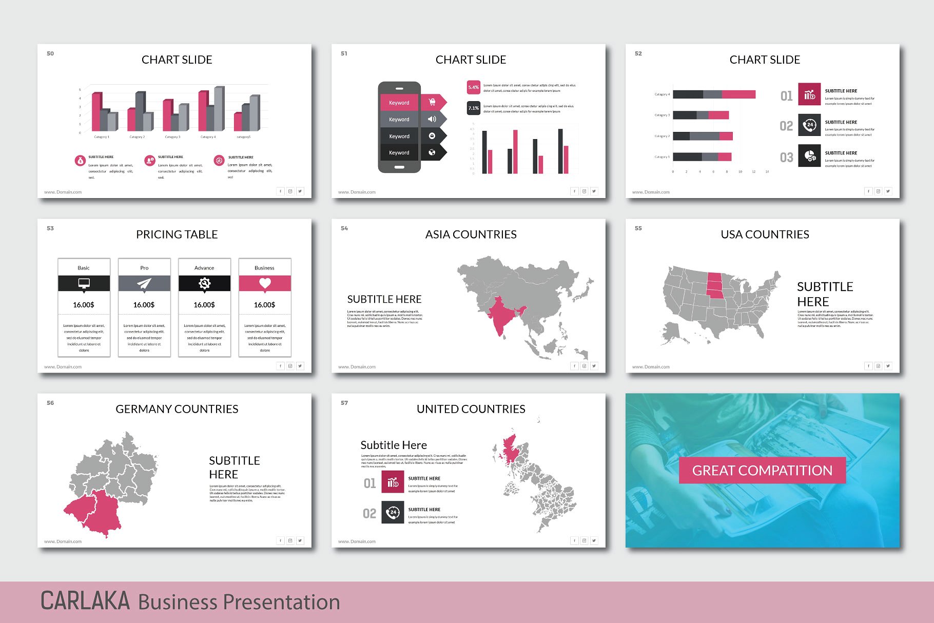 设计精美功能丰富的商业化Keynote幻灯片模板下载[key]插图(7)
