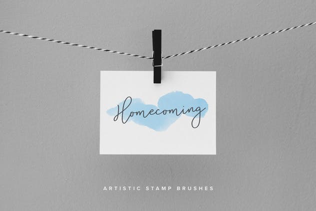 100个艺术印章画笔PS&Procreate笔刷 Brushwork: Artistic Procreate & Photoshop brushes插图(7)