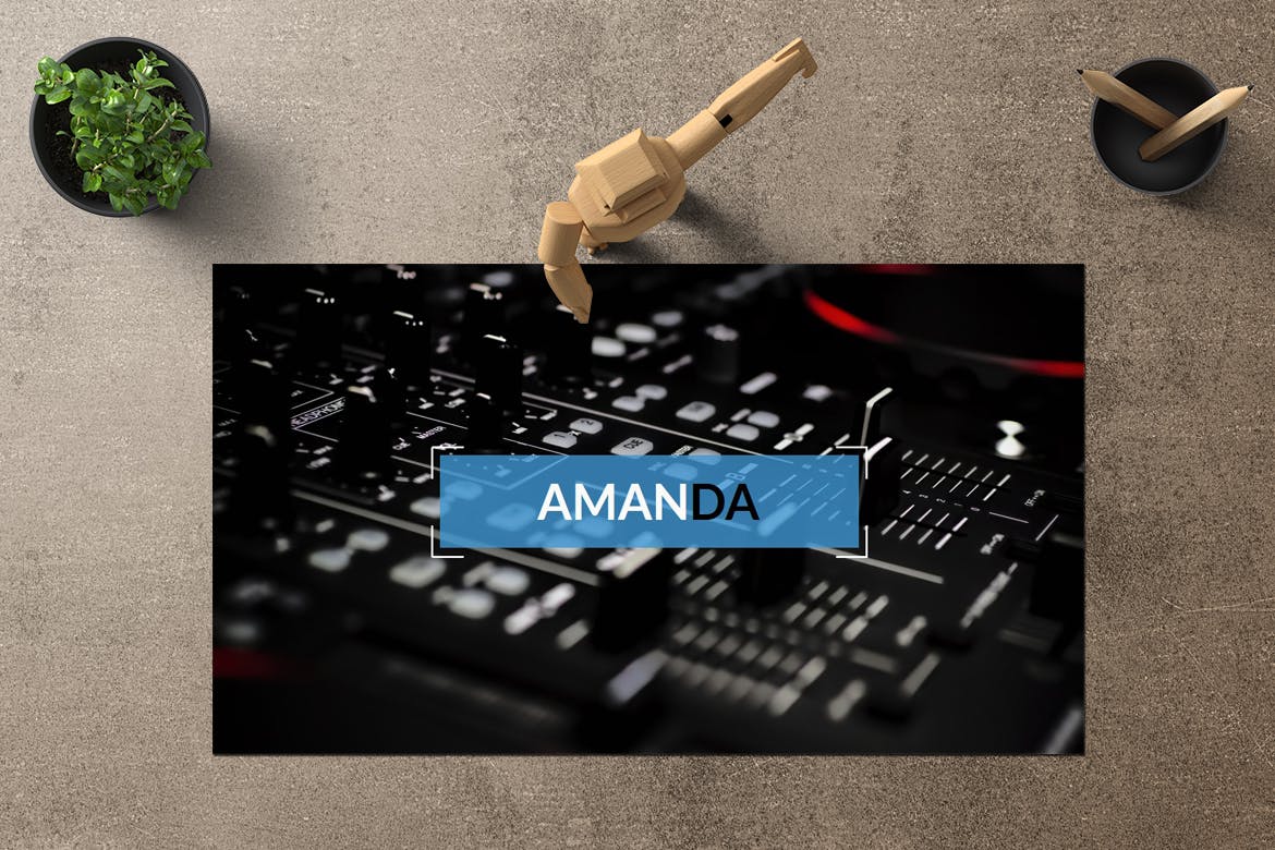 多用途企业宣传推广素材库精选Keynote模板模板 Amanda – Keynote Template插图(1)