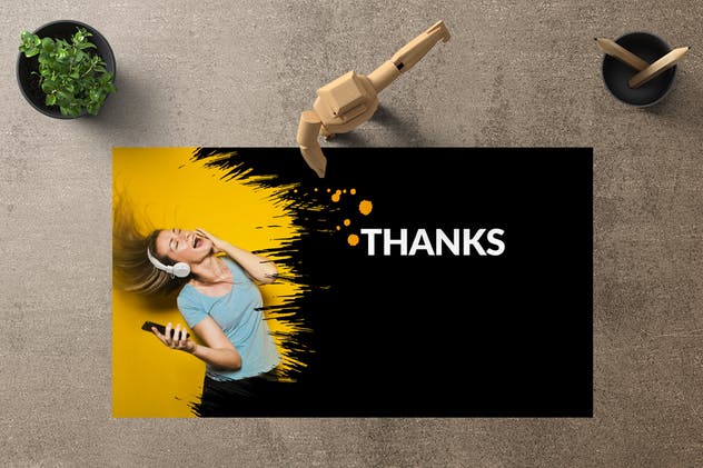 时尚品牌项目策划PowerPoint幻灯片设计模板 KUROWO Powerpoint Template插图(3)