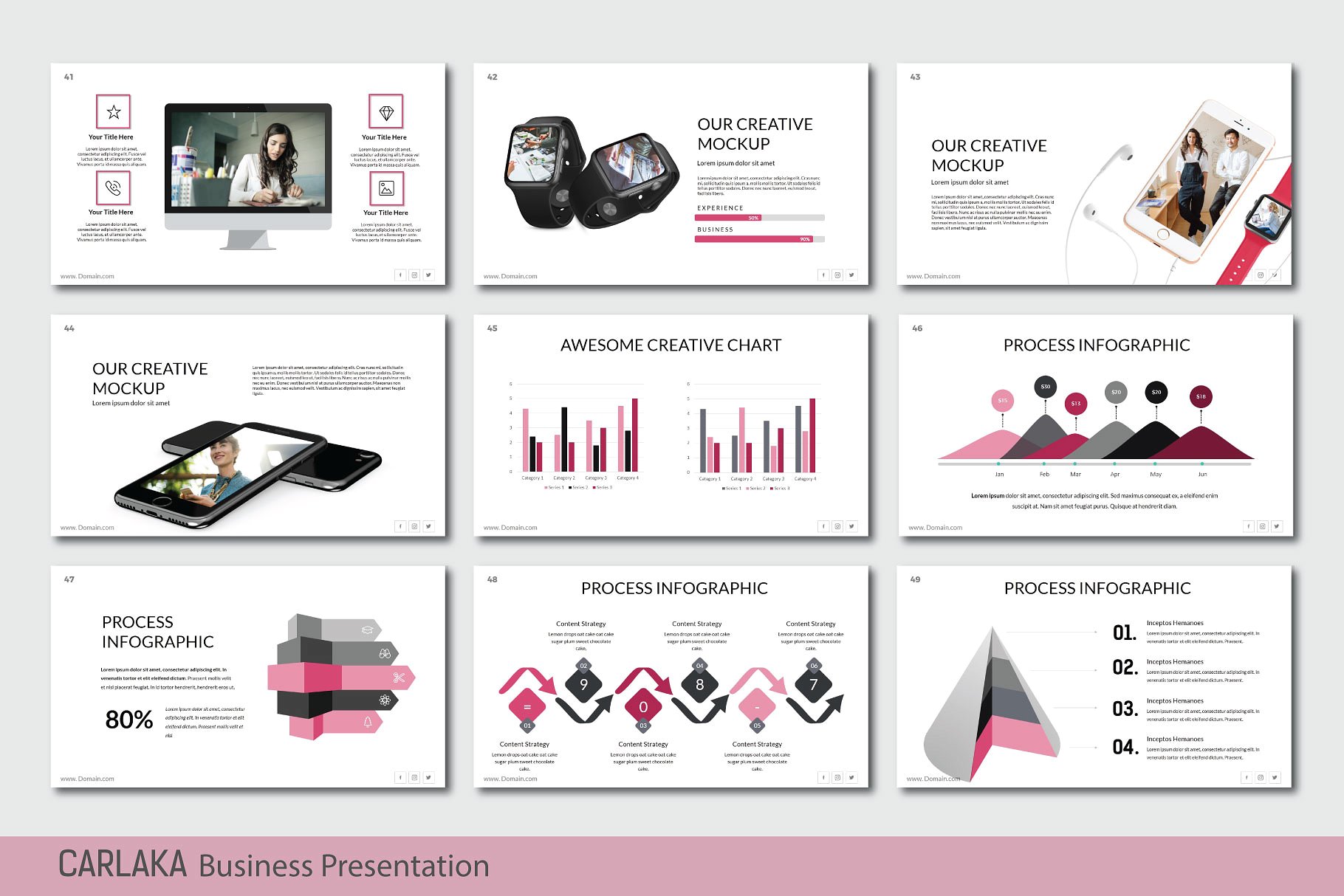 设计精美功能丰富的商业化Keynote幻灯片模板下载[key]插图(6)