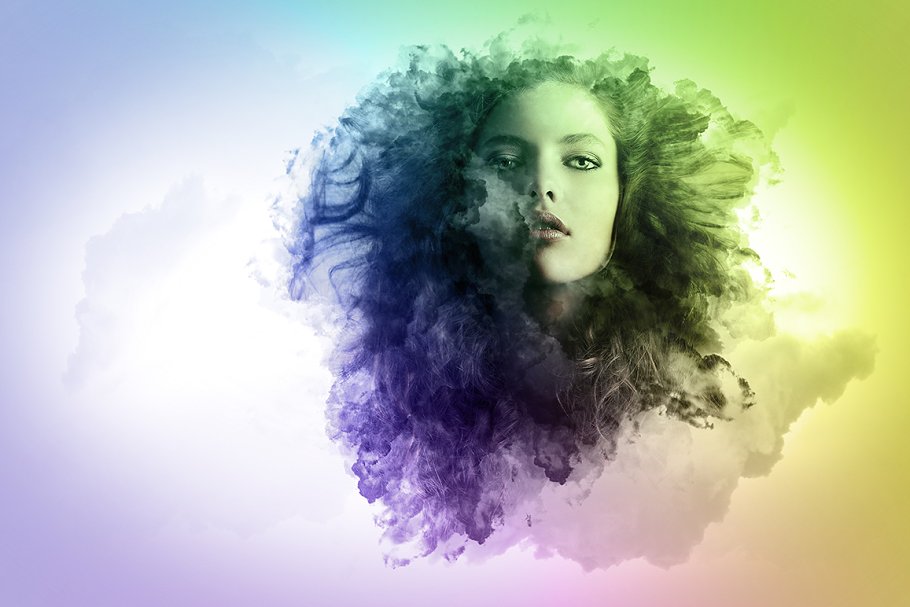 雾锁人物效果PSD图层样式 Cloud Image Toolkit插图(5)