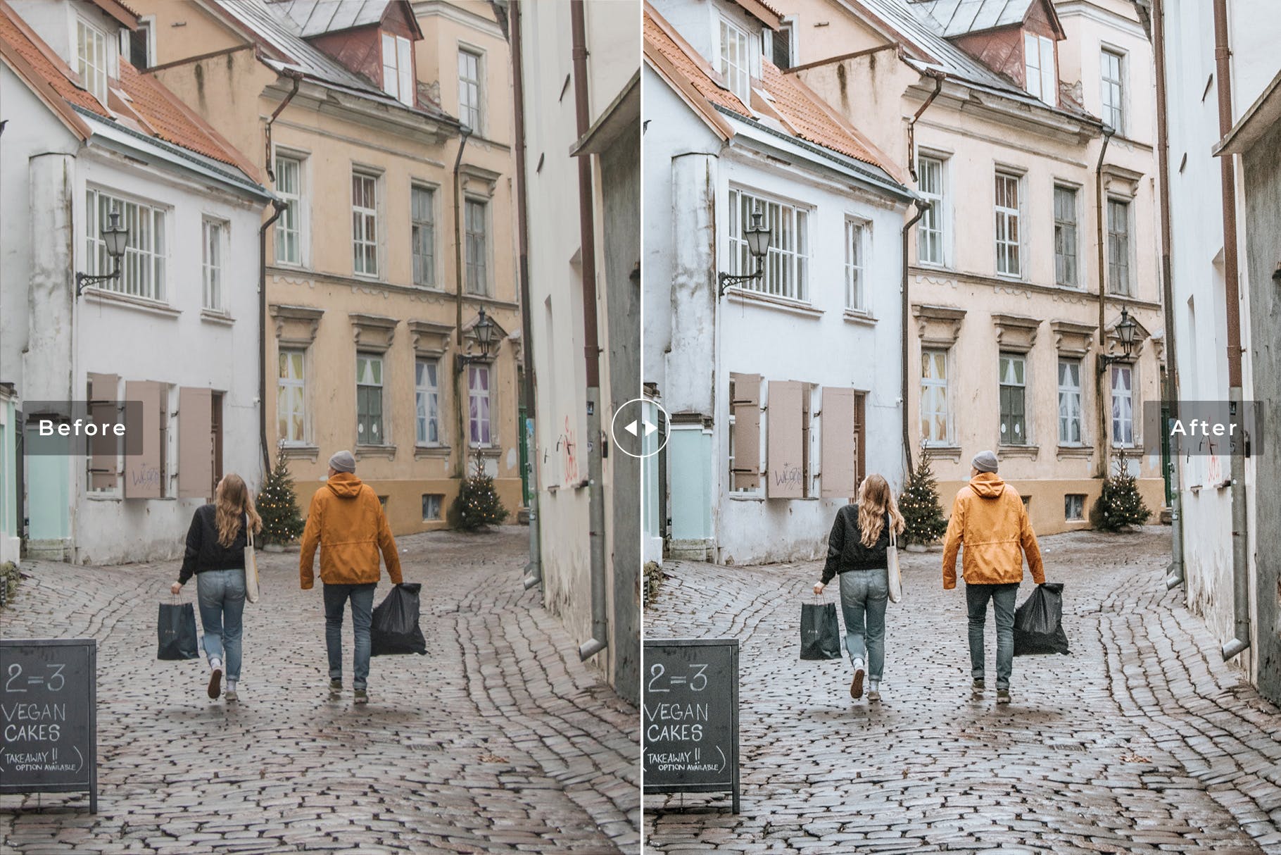 明亮色调高对比照片风格Lightroom调色预设 Tallinn Mobile & Desktop Lightroom Presets插图(5)