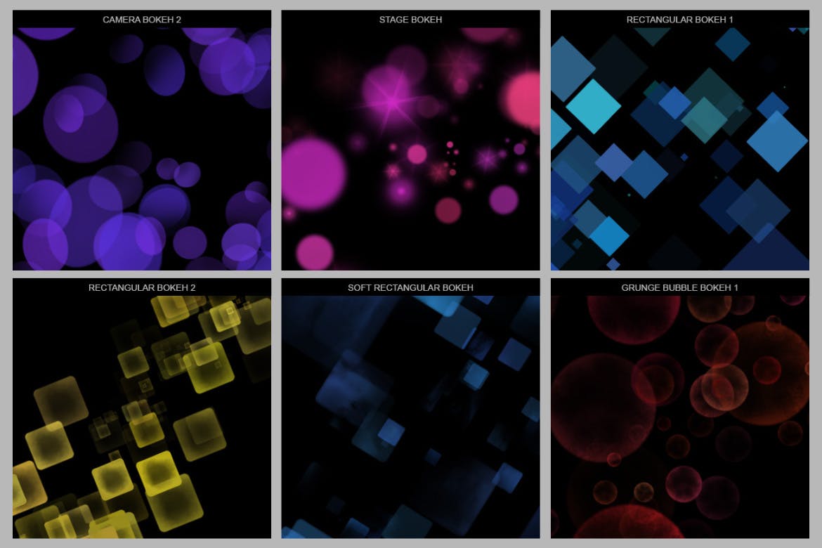 30个散景魔术效果图案PS笔刷 30 Bokeh Photoshop Brushes插图(4)