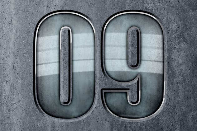 11种雕刻文字图层样式 11 Engraved Text Styles插图(10)