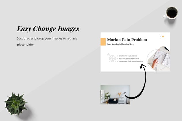 初创项目路演Keynote幻灯片演示模板 Ventura – Startup Keynote Presentation插图(5)