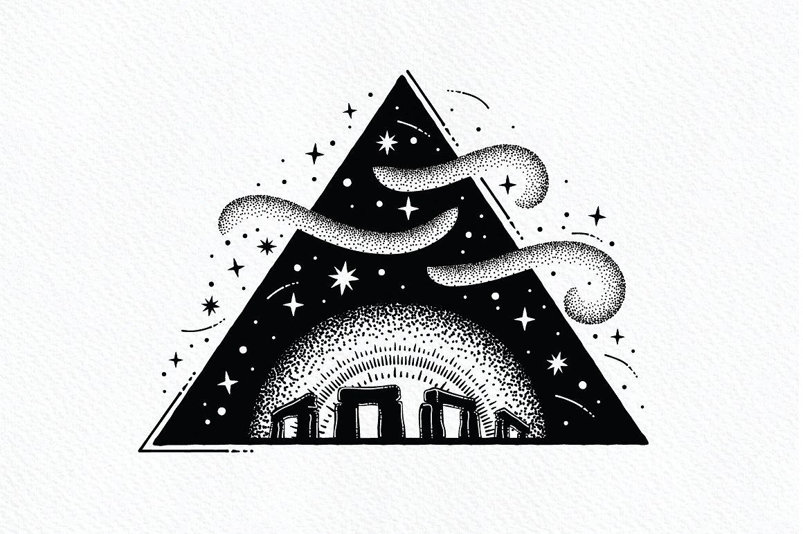 素描线条纹理&AI笔刷 Fine Liner – Affinity Brushes插图(2)