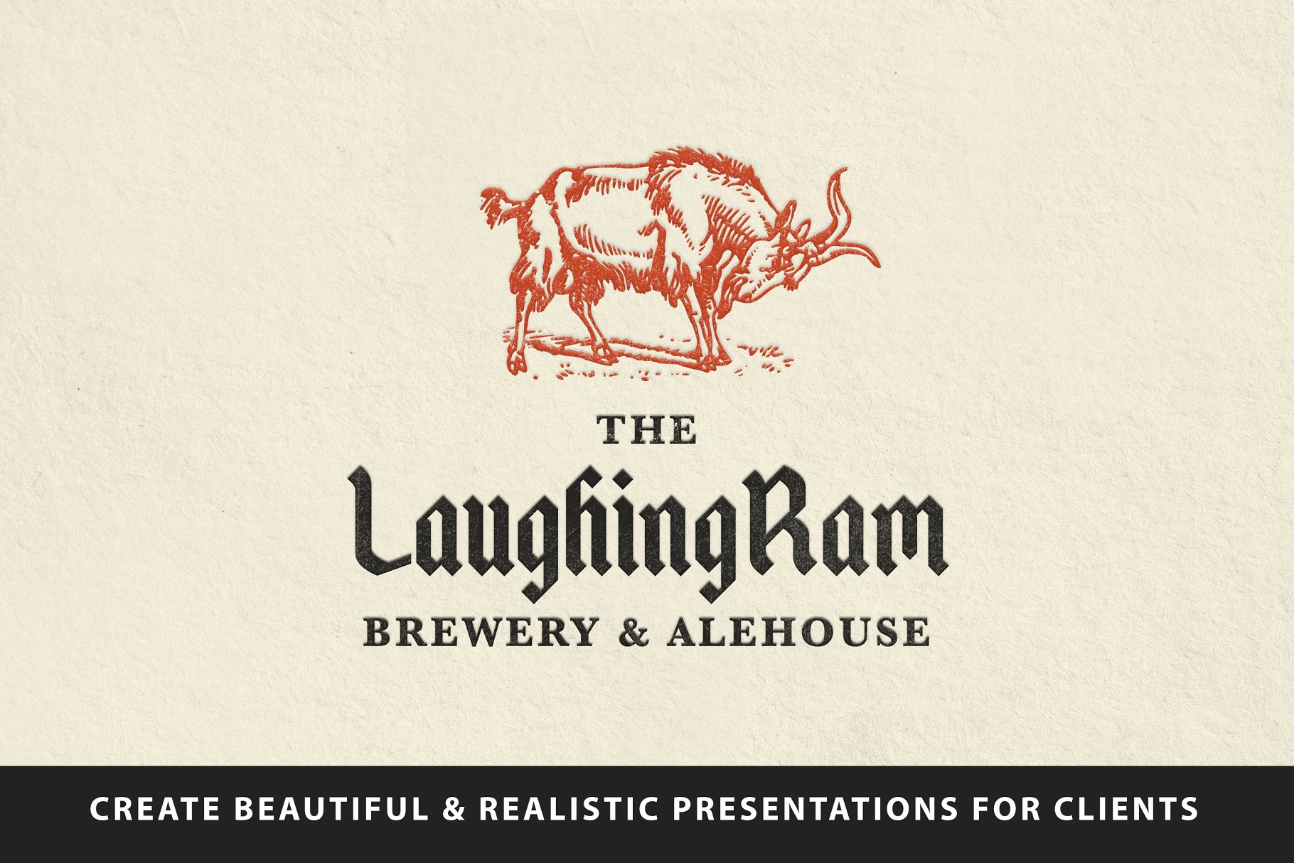 凸版印刷文本图层样式 RetroSupply LetterPress插图(3)