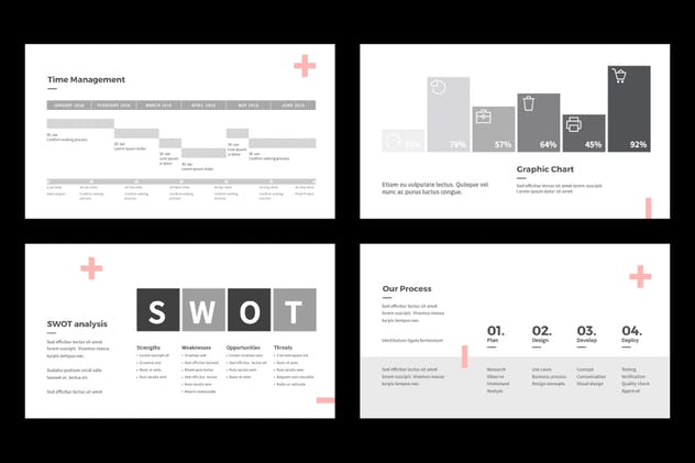 极简主义风格时尚行业适用PPT幻灯片模板 Minimal Fashion PowerPoint插图(12)