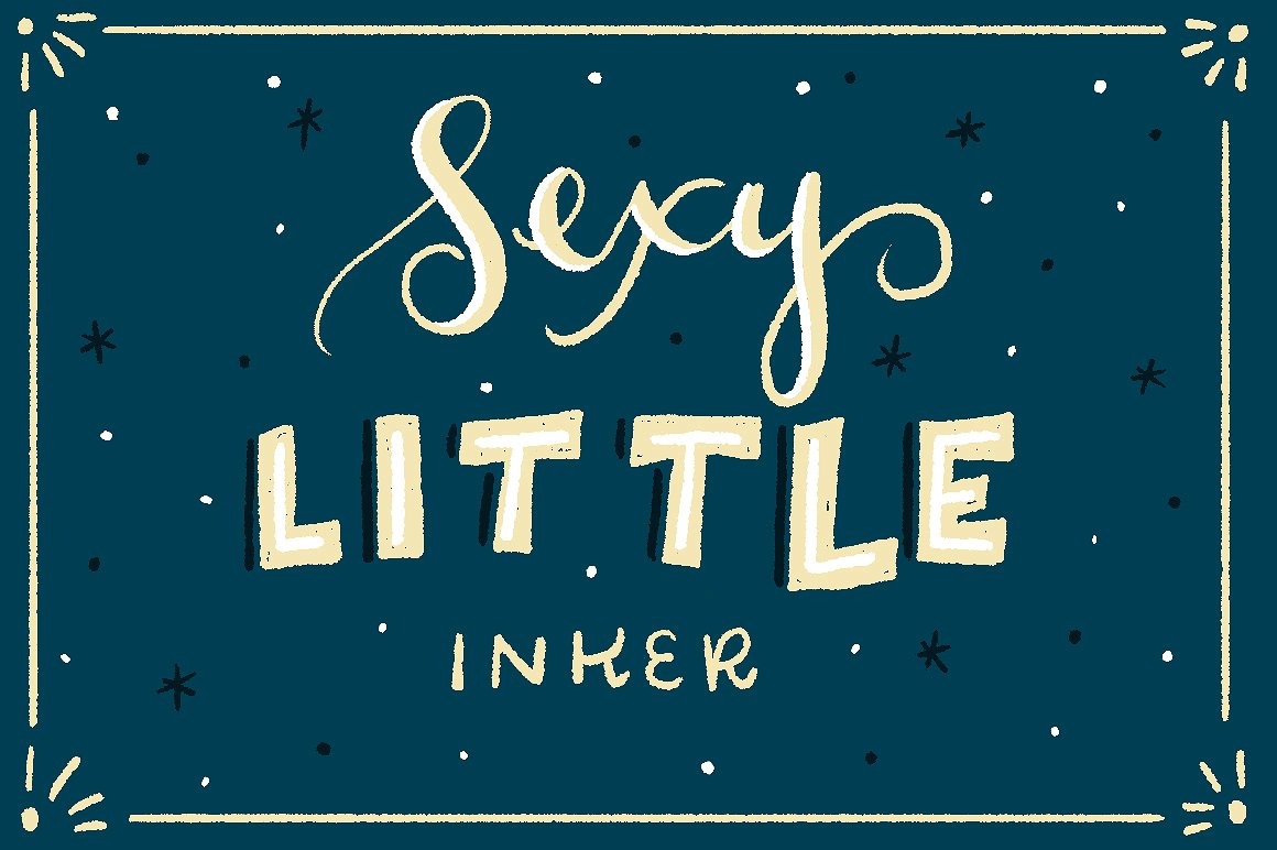 混合画笔笔画PS笔刷合集 I Want It All! PS Brush Bundle插图(3)