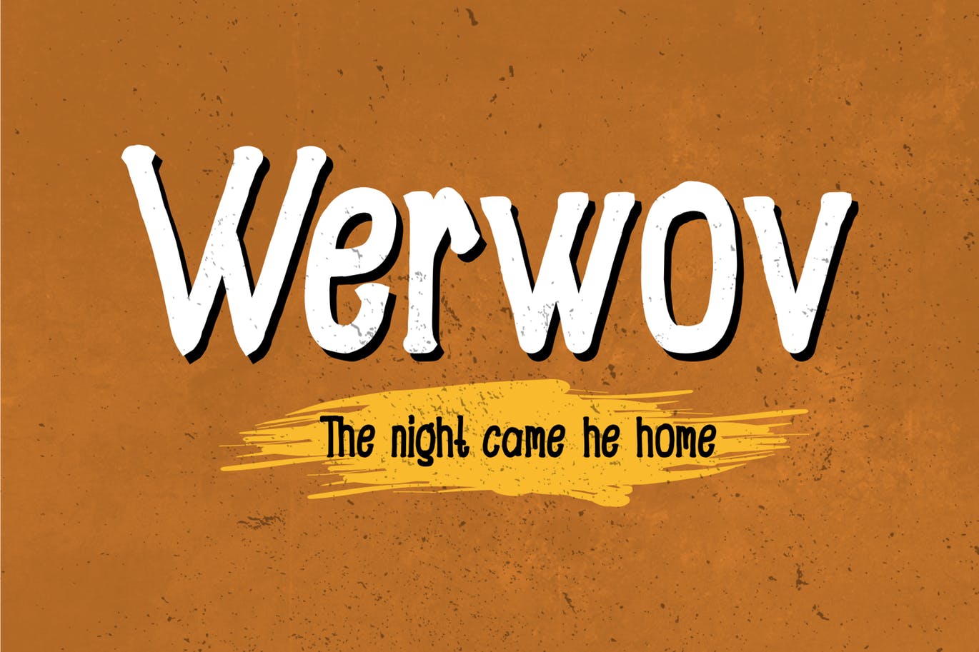 万圣节主题设计英文无衬线字体 Gloomy – Halloween Font插图(2)