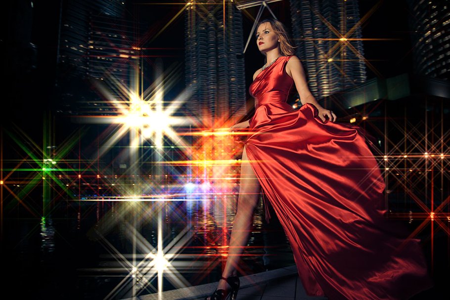 璀璨星光照片装饰PS动作 Star Filters Pro – 8 PS Actions插图(3)