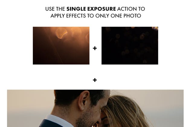 炫酷双重曝光海报照片特效PS动作 Double Exposure Photoshop Actions插图(4)