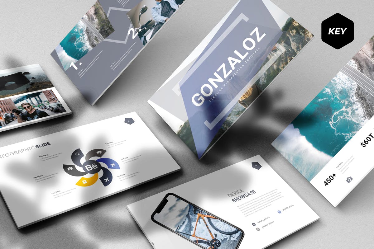 企业团队成员介绍Keynote幻灯片模板 Gonzaloz – Keynote Template插图