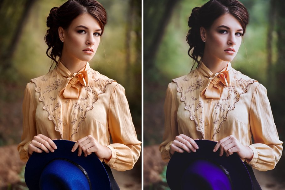 复古婚纱摄影特效PS动作 Photoshop Actions Vintage Wedding插图(18)