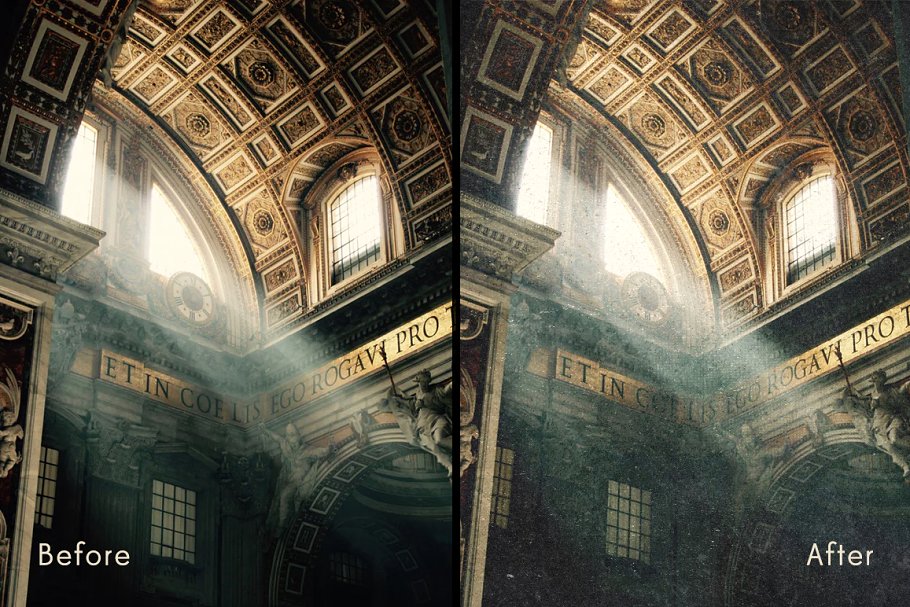 复古怀旧风格照片处理PS动作 Vintage Photo Creator插图(5)