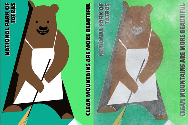 复古怀旧风格图层样式&PS笔刷 Retro Kitchen插图(2)