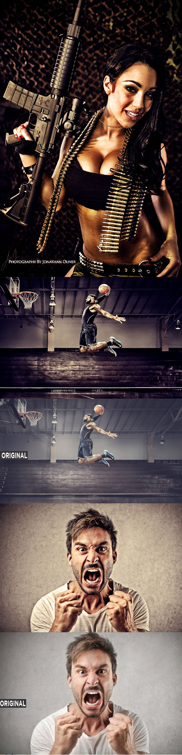 电影大片感的HDR图片处理动作下载 Cinematic HDR Photoshop Action [atn]插图(1)