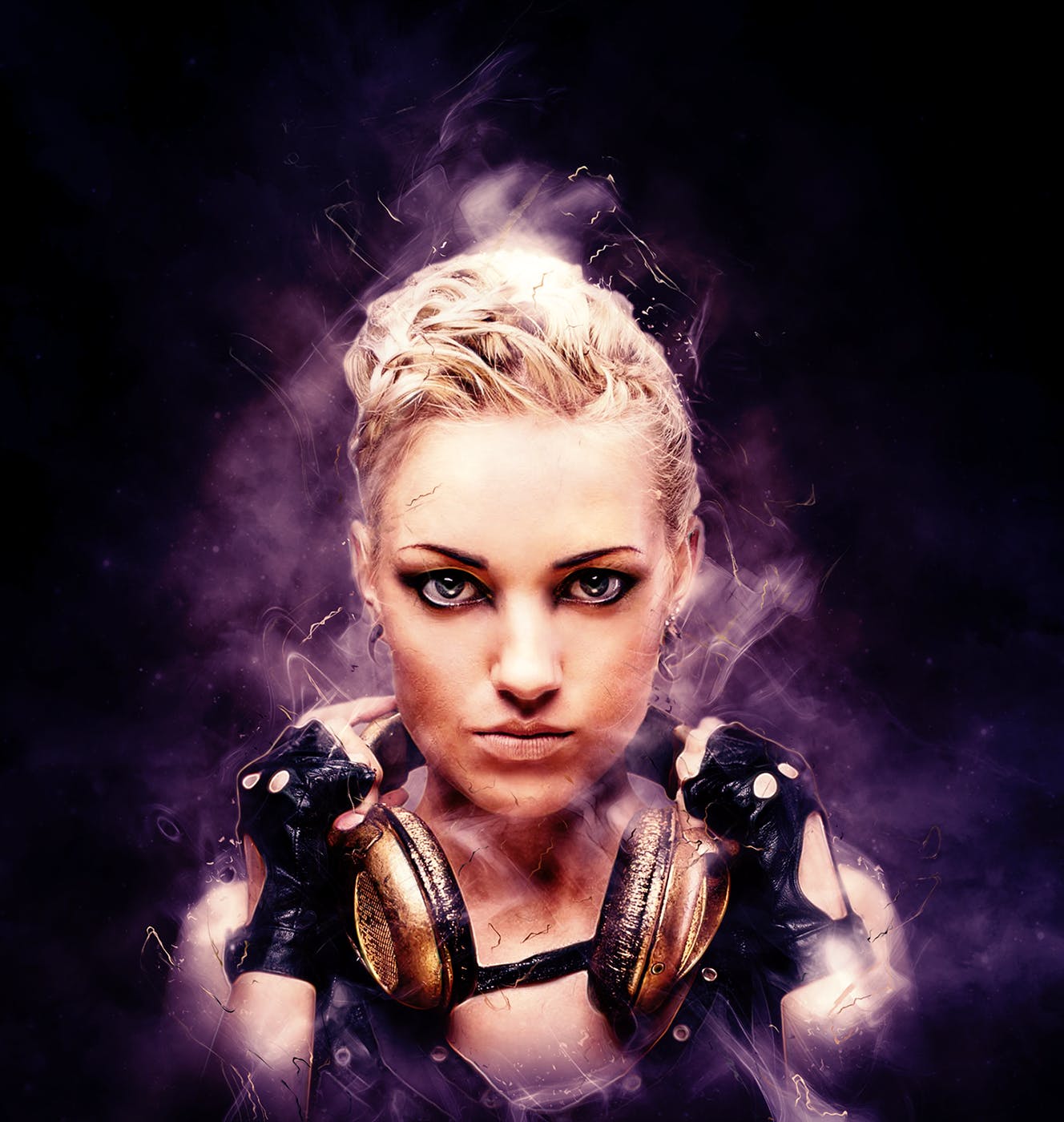 魔幻烟雾体育摄影后期特效处理PS动作 Aura CS3+ Photoshop Action插图(7)