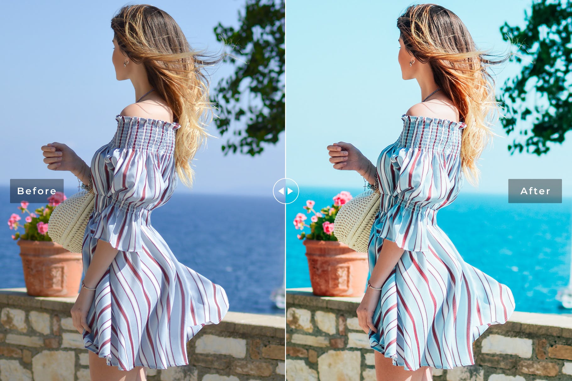 夏日沙滩&海边摄影LR调色预设 Riviera Mobile & Desktop Lightroom Presets插图(1)