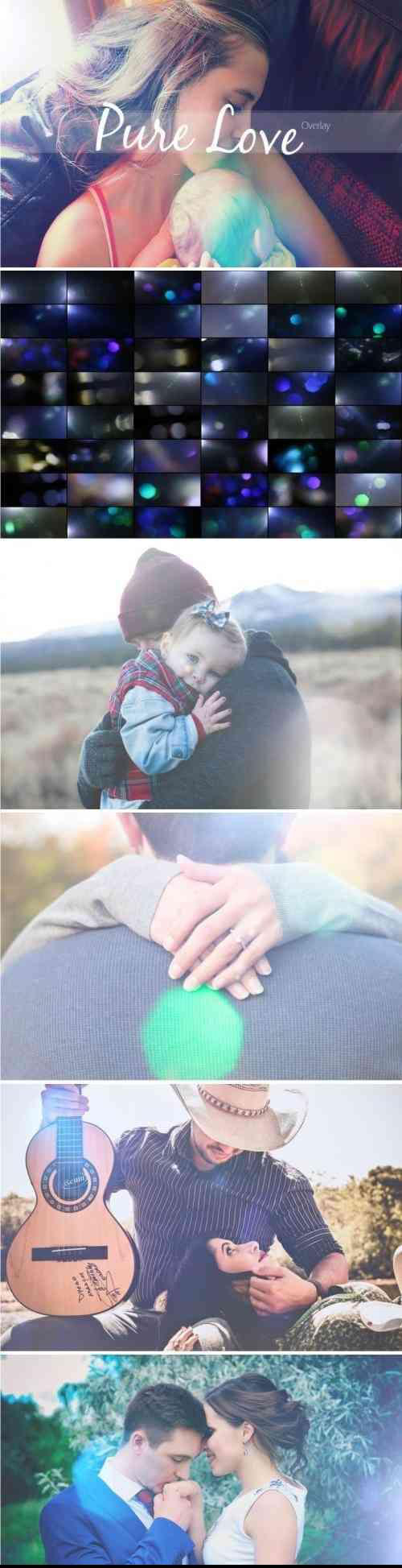 48个纯洁爱情漏光效果背景高清图片 [jpg]插图