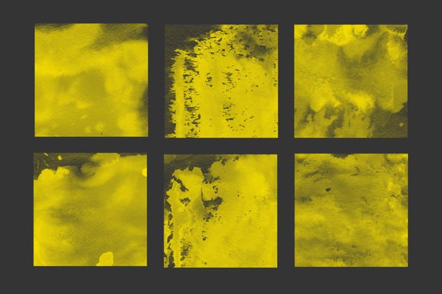 30款水彩绘画手工制作纹理肌理PS笔刷v2 30 Watercolor Texture Photoshop Brushes Vol. 2插图(2)