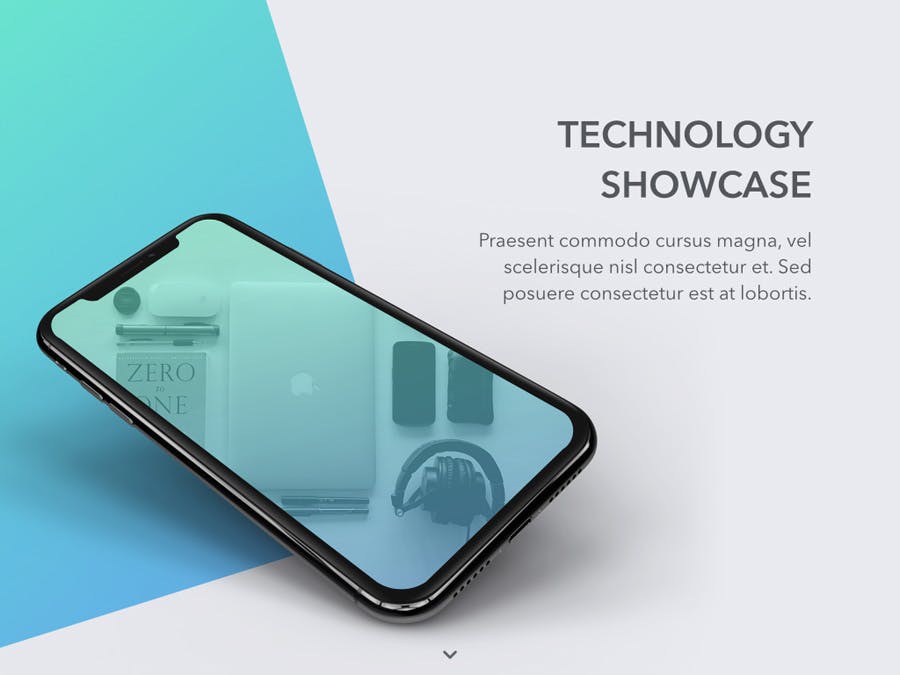 科技项目案例演示素材库精选谷歌演示模板 Technology Showcase Google Slides Template插图(1)