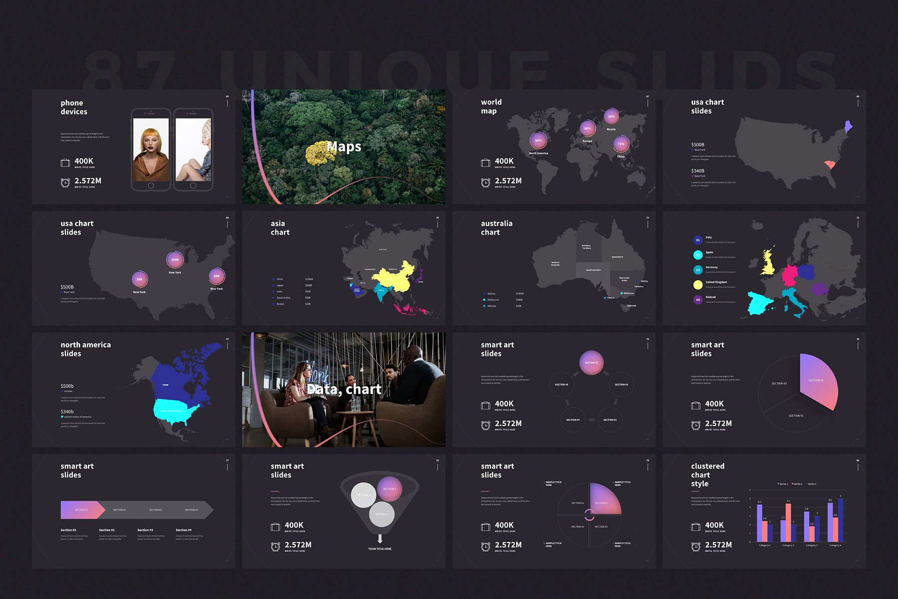 高品质的幻灯片展示模板（keynote）插图(2)