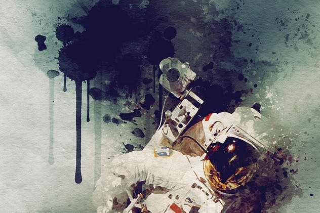 油画泼墨效果PS动作 Splash Art Photoshop Action插图(12)