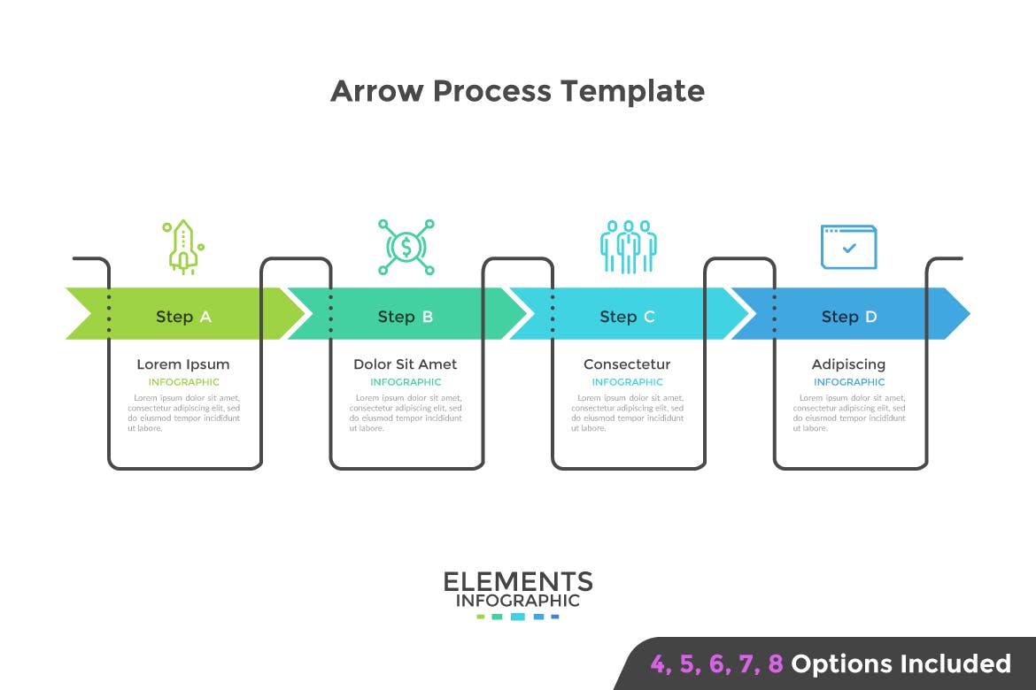 信息图表图形素材库精选素材包v25 Infographic Solutions. Part 25插图(1)