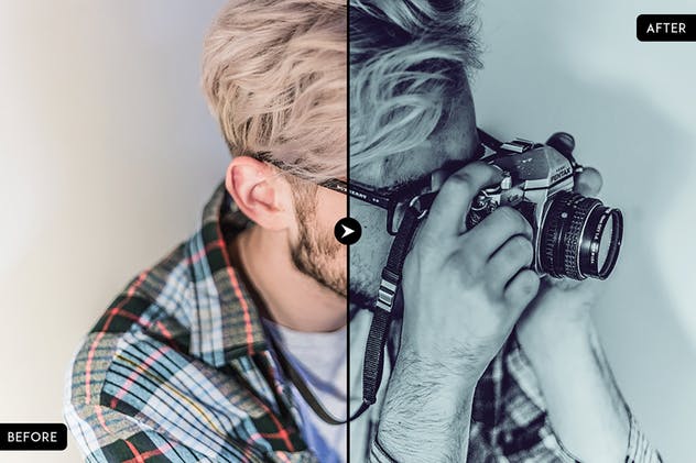 20个人像摄影双色调滤镜LR调色预设 20 Duotone Lightroom Presets插图(4)