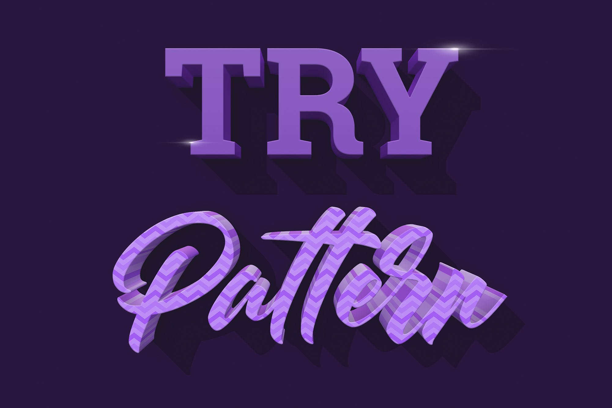 精美3D立体字体特效智能样式PSD分层模板插图(3)