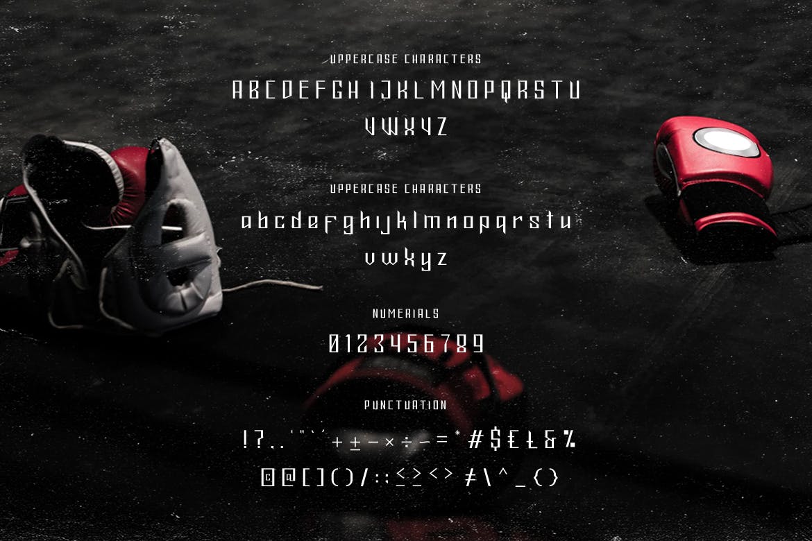 简洁几何外观英文无衬线字体 Ironfist – Strong Condensed Display Sans插图(1)