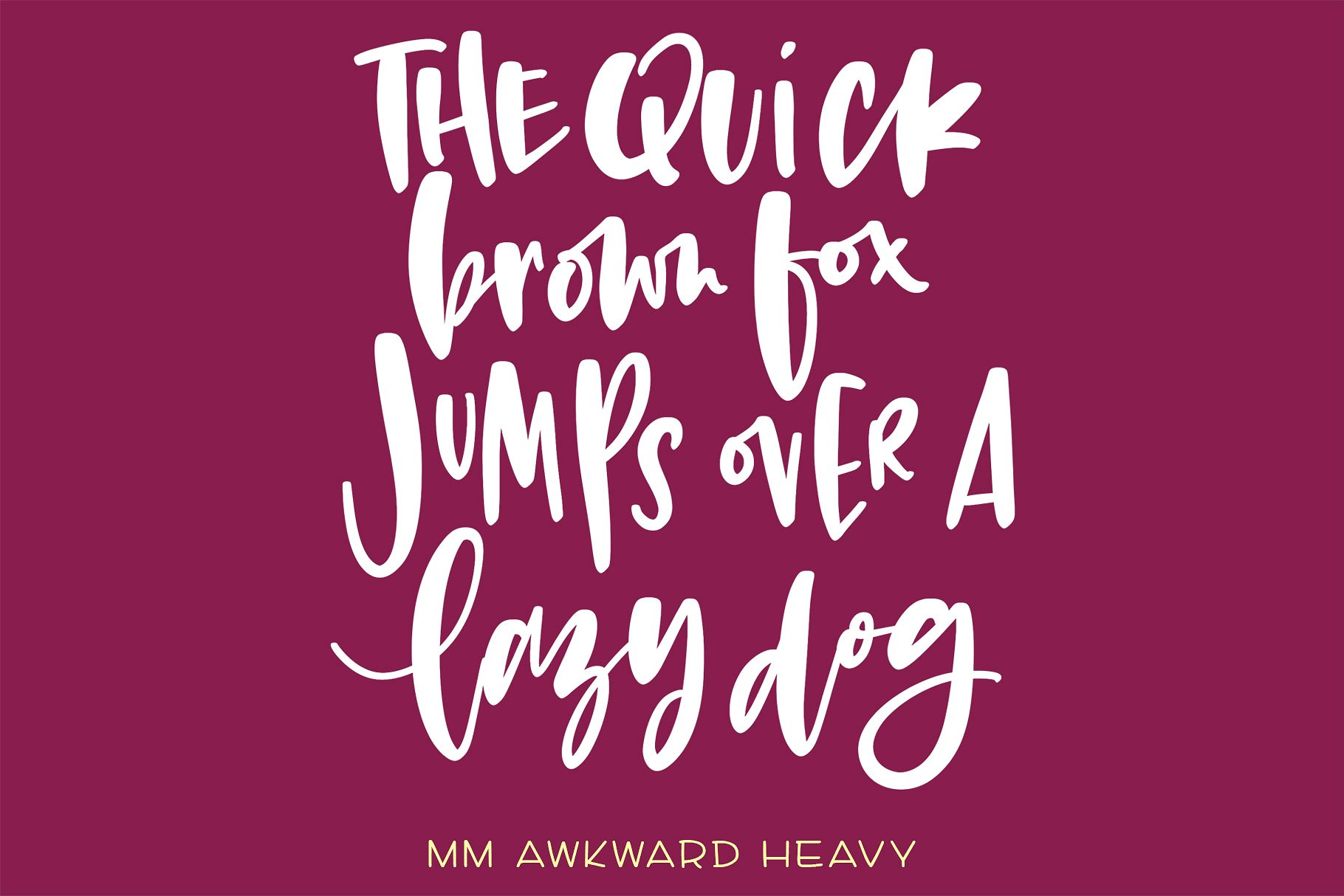 9款手写英文字体Procreate笔刷 Nine Lettering Brushes for Procreate插图(4)