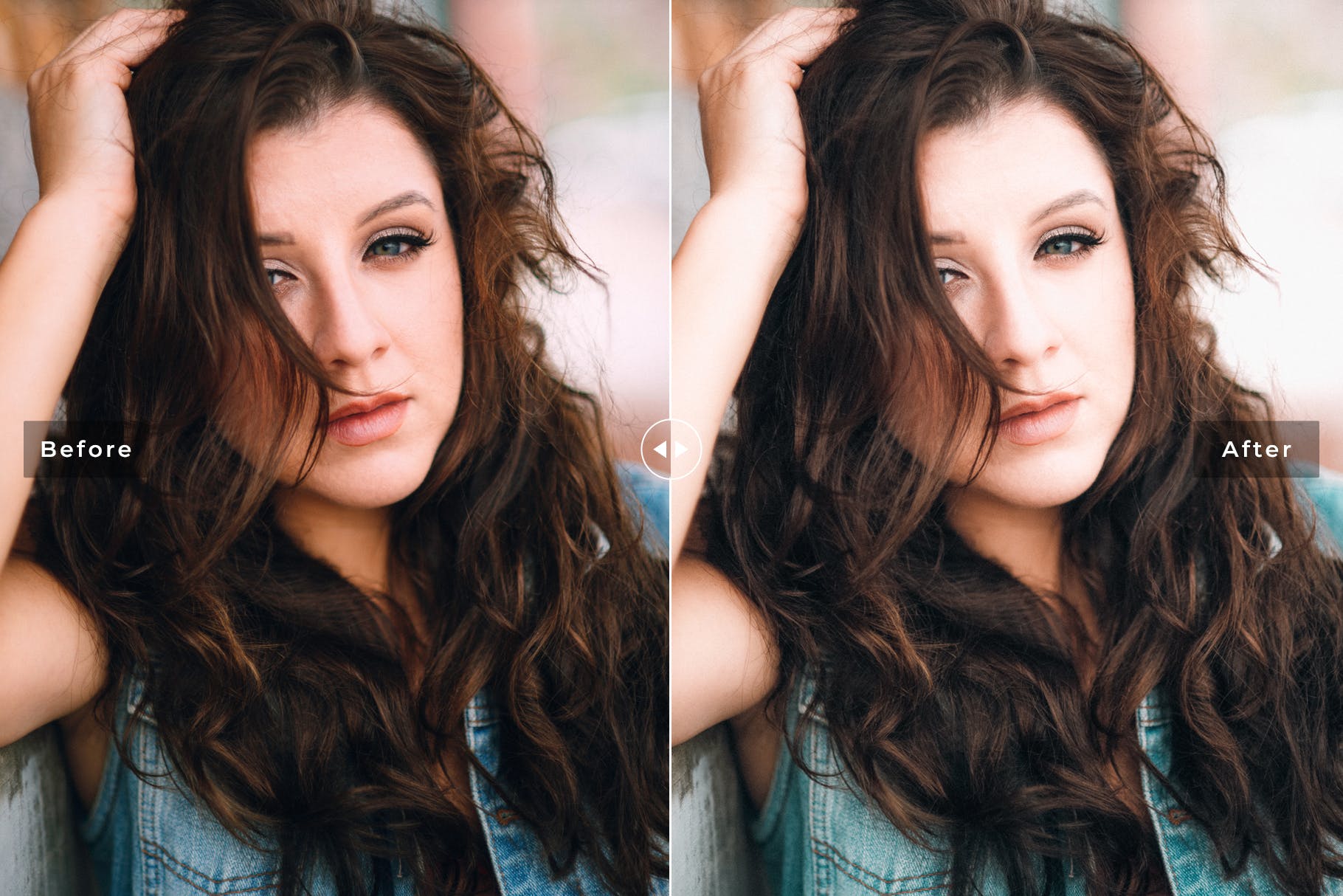 古铜色肤色滤镜Lightroom照片调色预设 Seashell Mobile & Desktop Lightroom Presets插图(1)