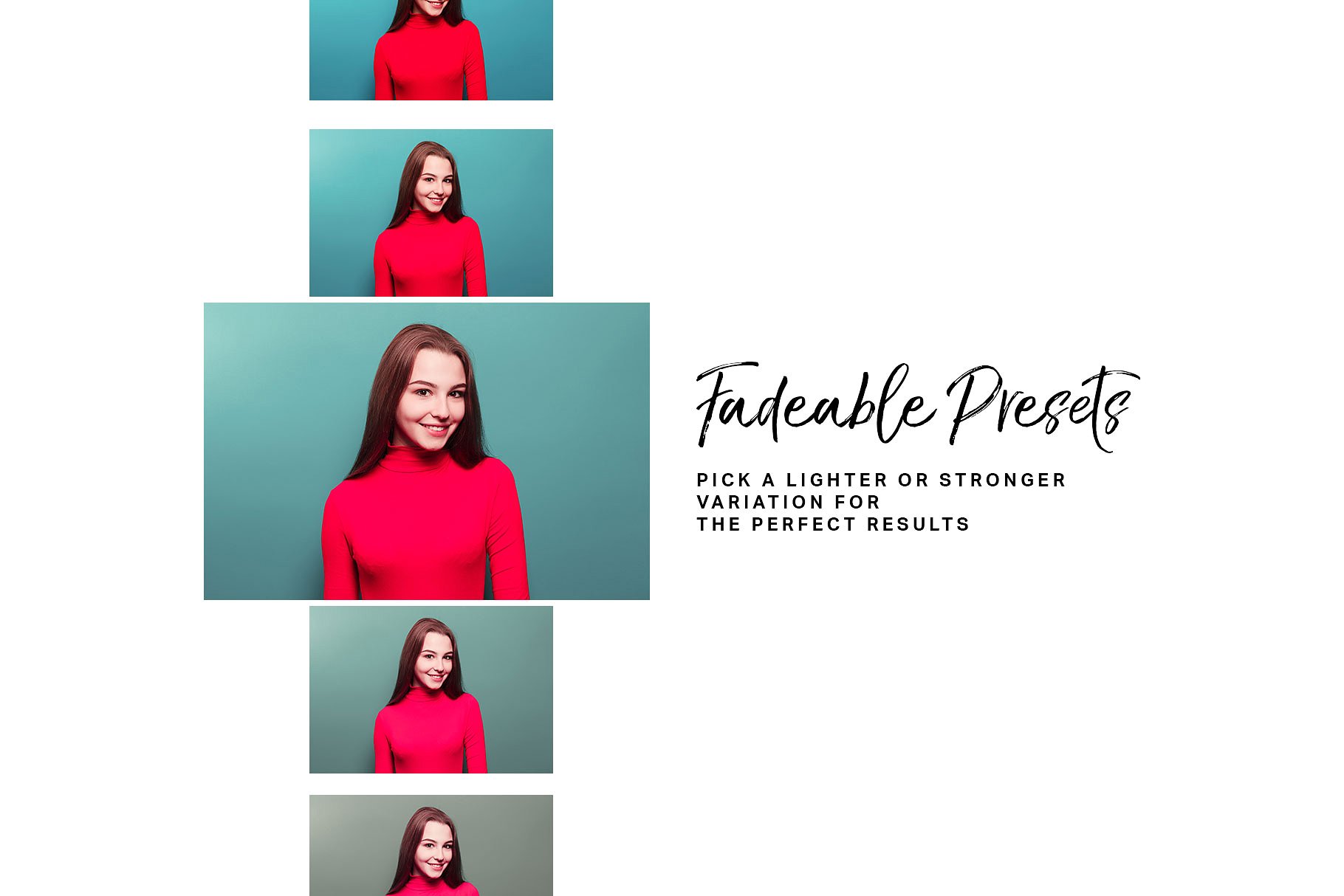 粉红女郎艺术照效果Lightroom预设 Pink Lightroom Presets and LUTs插图(2)