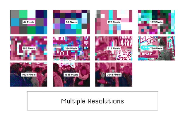 21个照片像素化艺术效果PS动作 21 Pixel Art Photoshop Actions插图(2)