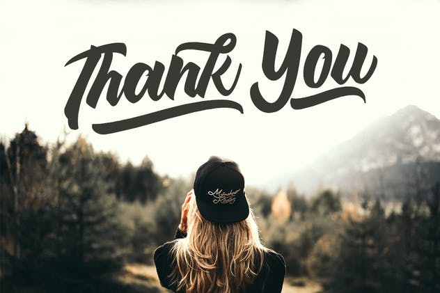 大胆豪迈粗笔画英文手写字体 Maghody Script插图(11)