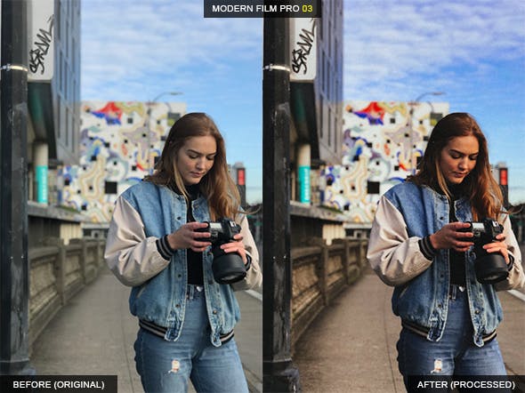 8款VSCO摄影APP风格调色滤镜素材库精选LR预设 8 Modern Film VSCO Lightroom Presets插图(3)
