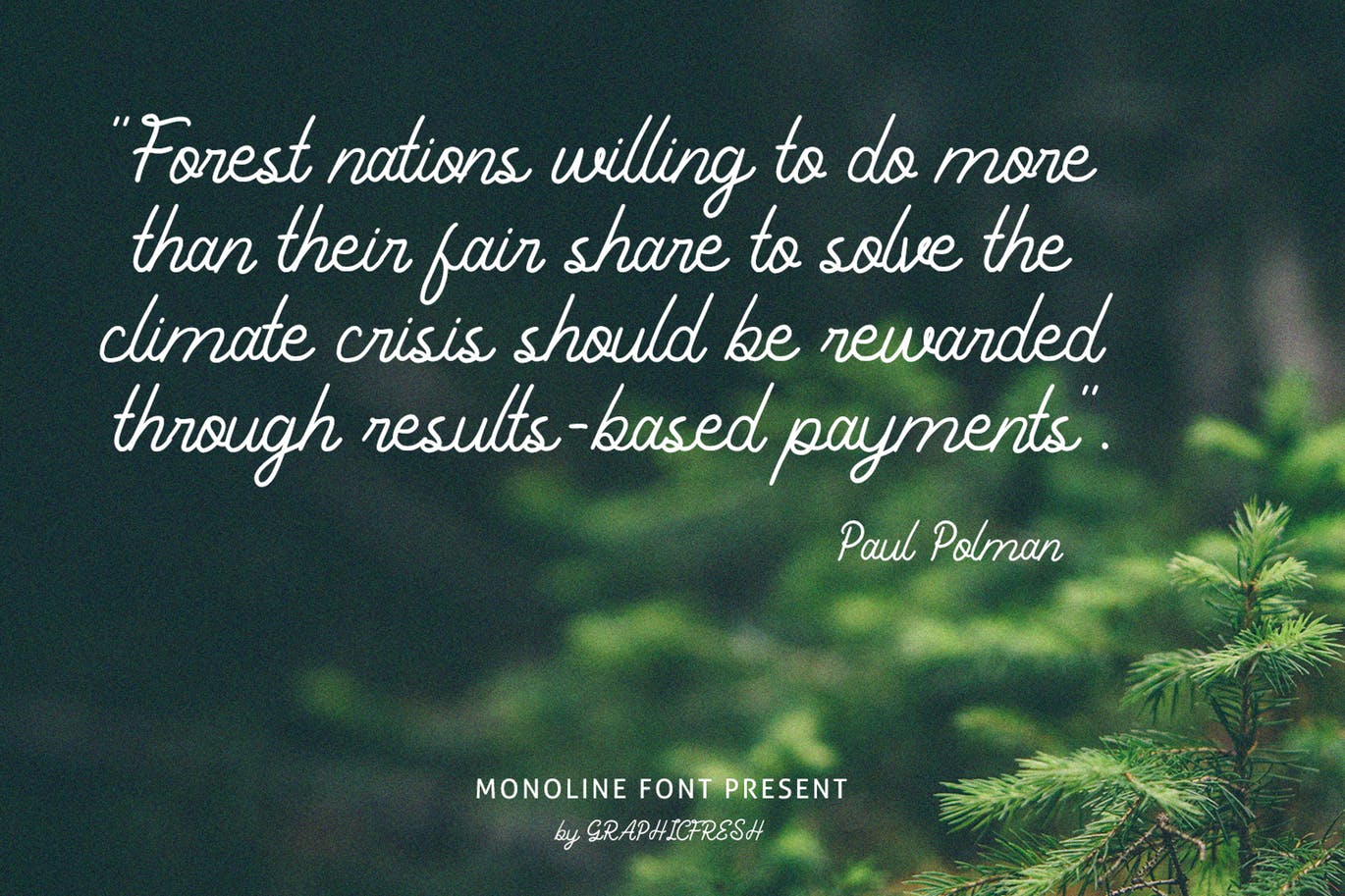 Monoline风格英文书法字体 Ghaniyun Monoline Font插图(4)