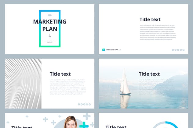 市场营销/市场规划主题Keynote演示文稿设计模板 Marketing Plan 2.0 for Keynote插图(6)