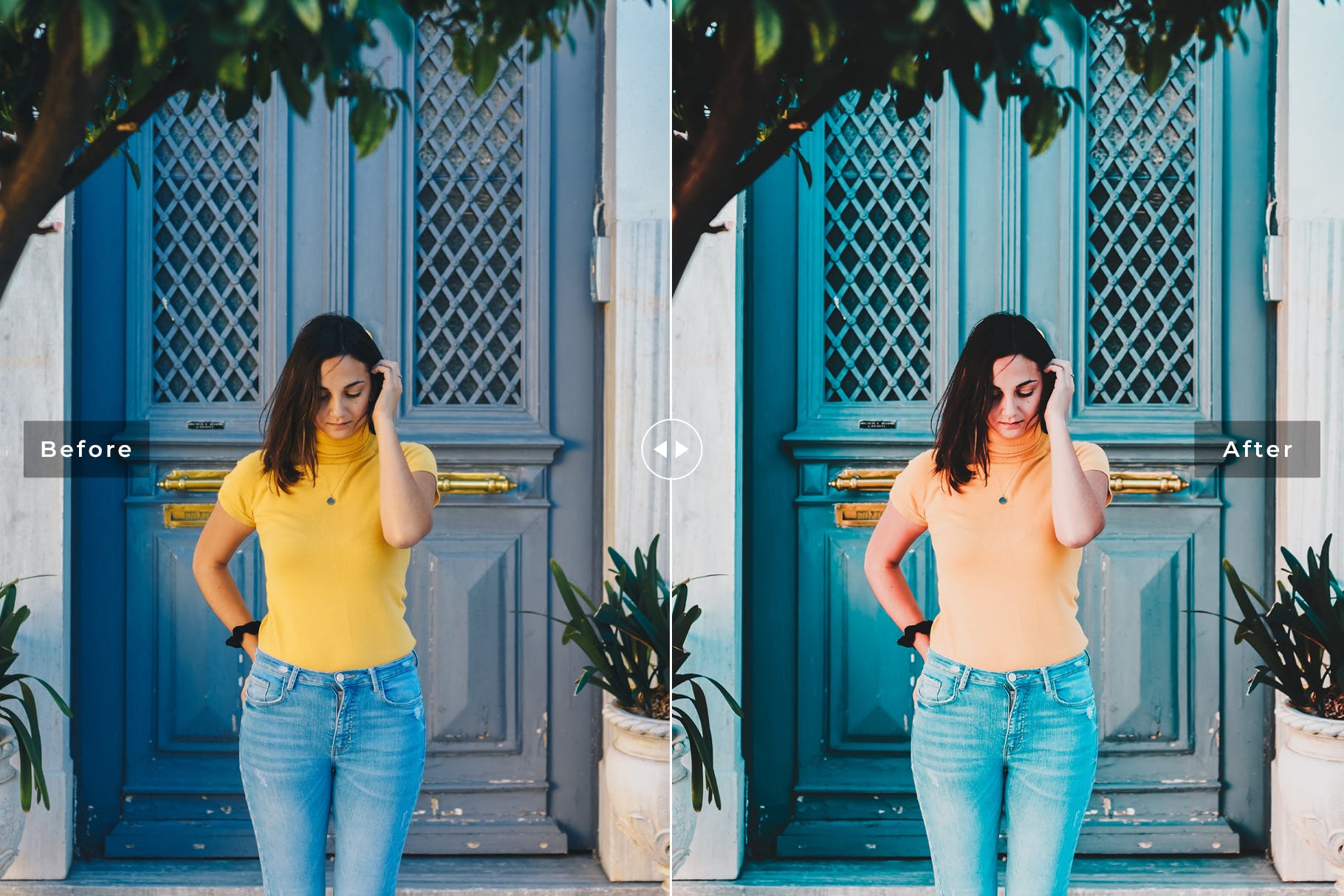 明亮色调风格肖像摄影素材库精选LR预设下载 Mykonos Mobile & Desktop Lightroom Presets插图(5)