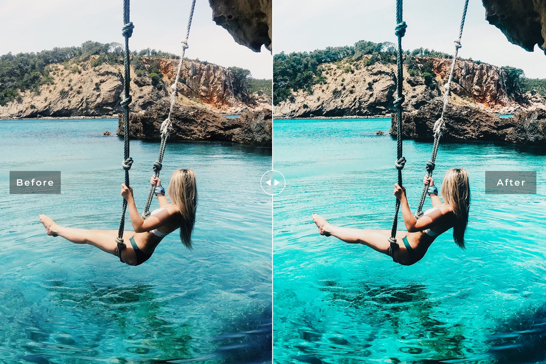 夏日沙滩&海边摄影LR调色预设 Riviera Mobile & Desktop Lightroom Presets插图(5)