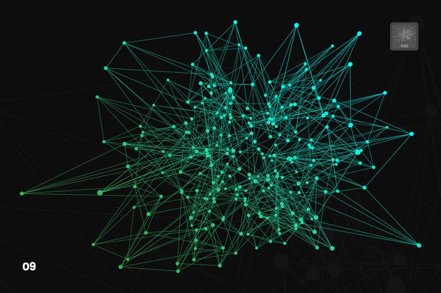 抽象几何图形PS笔刷 Geometrical Confusion Photoshop Brushes插图(9)