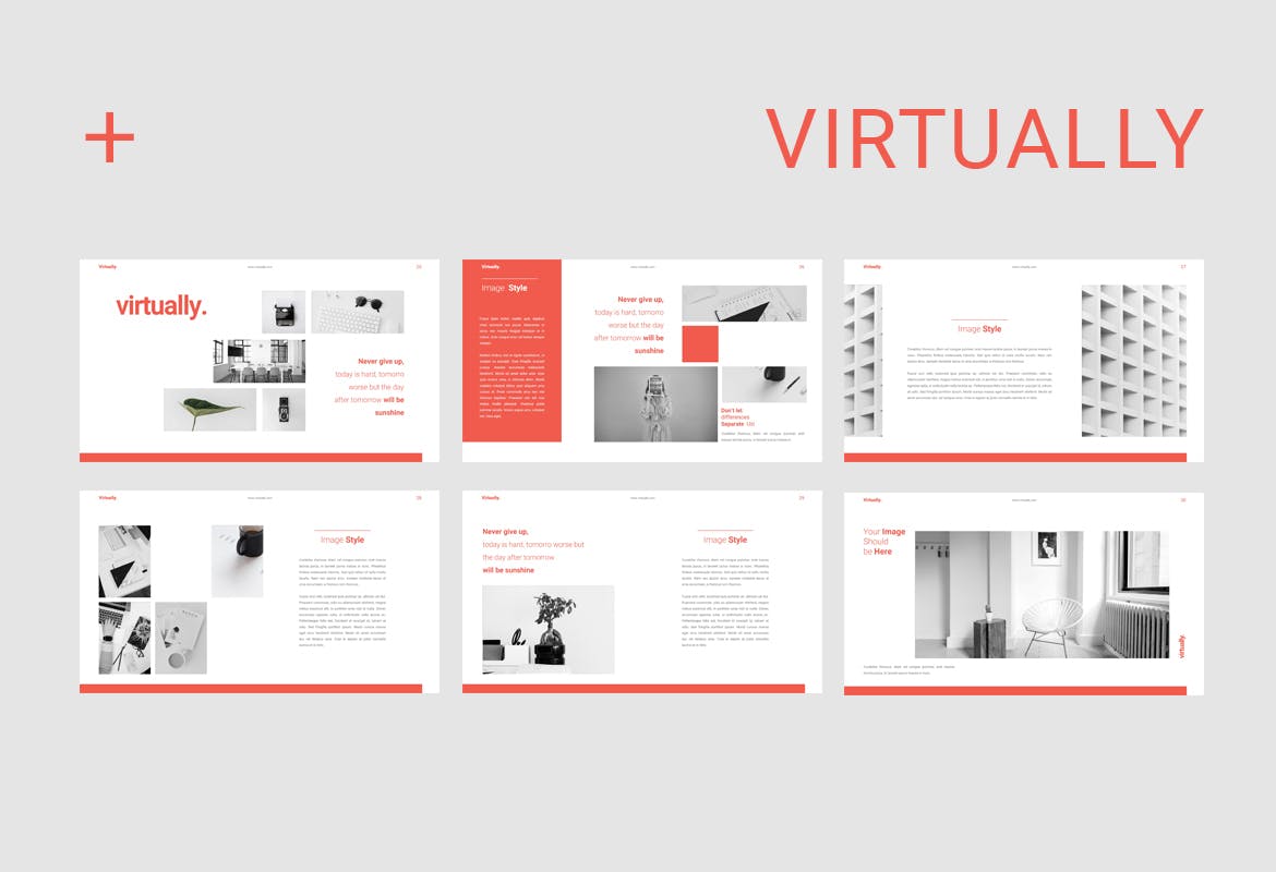 产品设计公司介绍PPT幻灯片设计模板 Virtually Powerpoint插图(7)