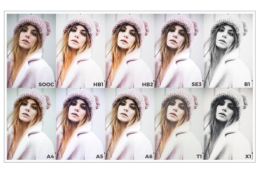 潮流摄影App照片滤镜特效PS动作 VSCOcam Inspired Lightroom presets插图(4)