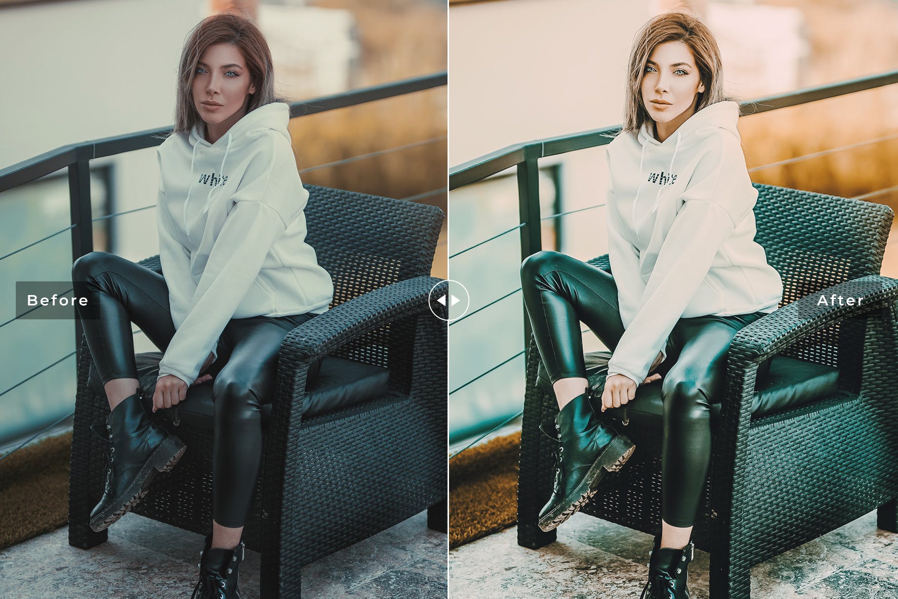 焦糖色效果Lightroom调色预设 Caramel Mobile & Desktop Lightroom Presets插图(2)